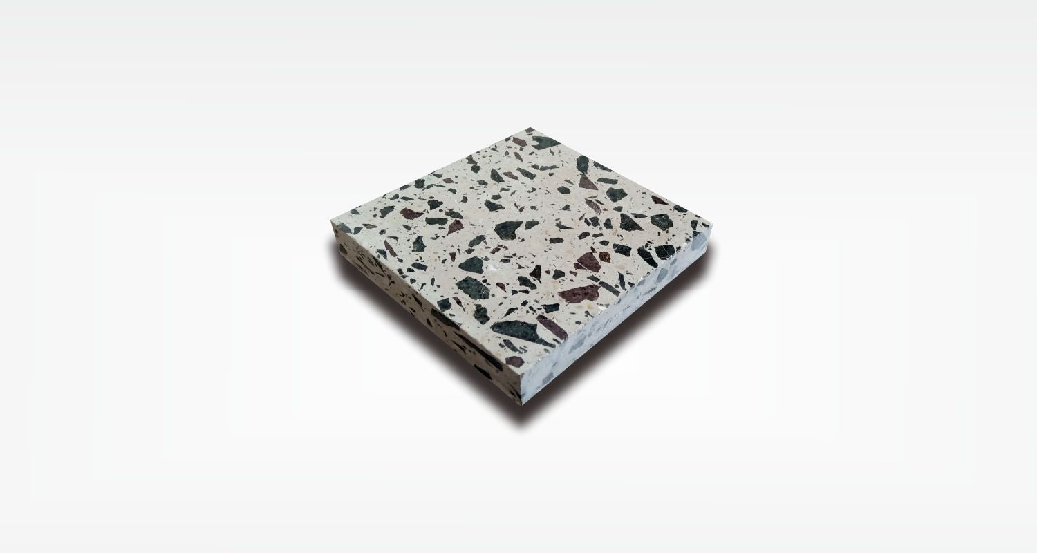 Terramix Terrazzo Cast In Situ - Carriage White 