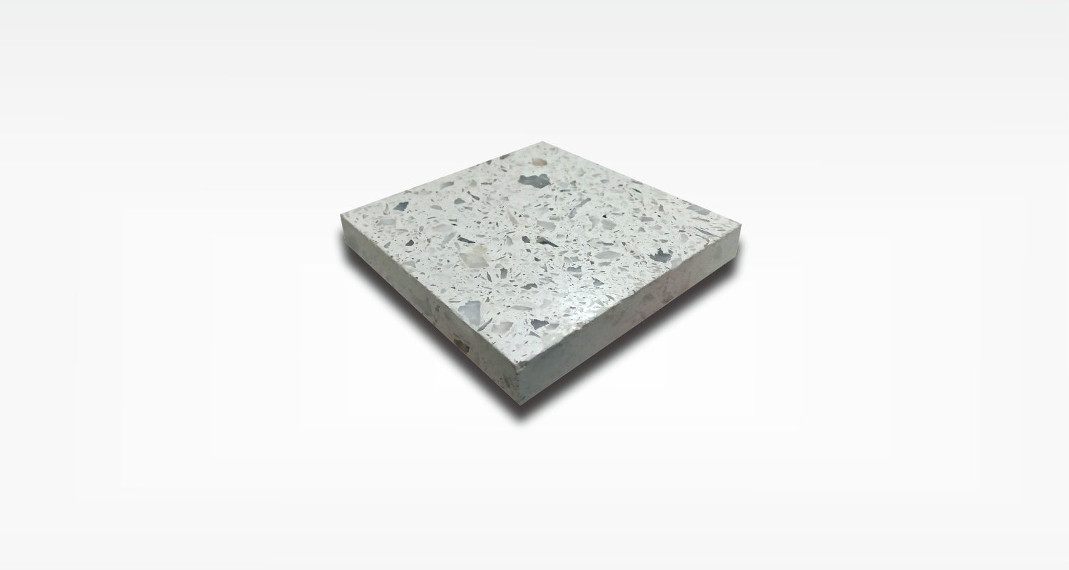 Terramix Terrazzo Cast In Situ - Light White 01 