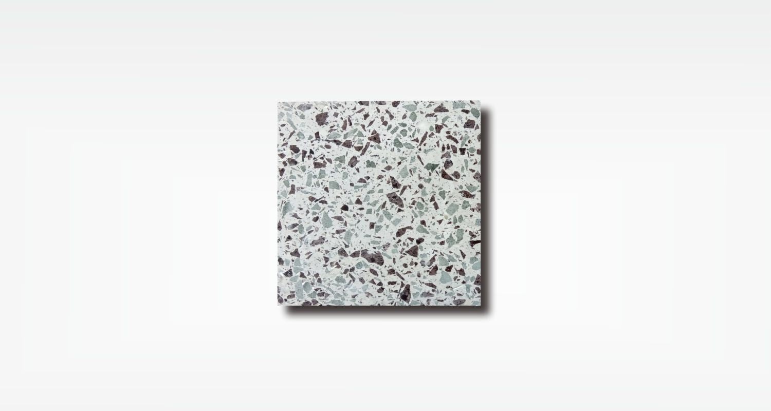 Terramix Terrazzo Cast In Situ - White Polar