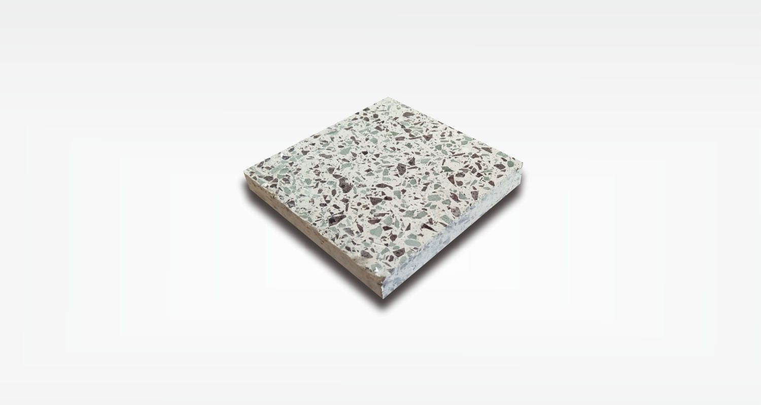 Terramix Terrazzo Cast In Situ - White Polar