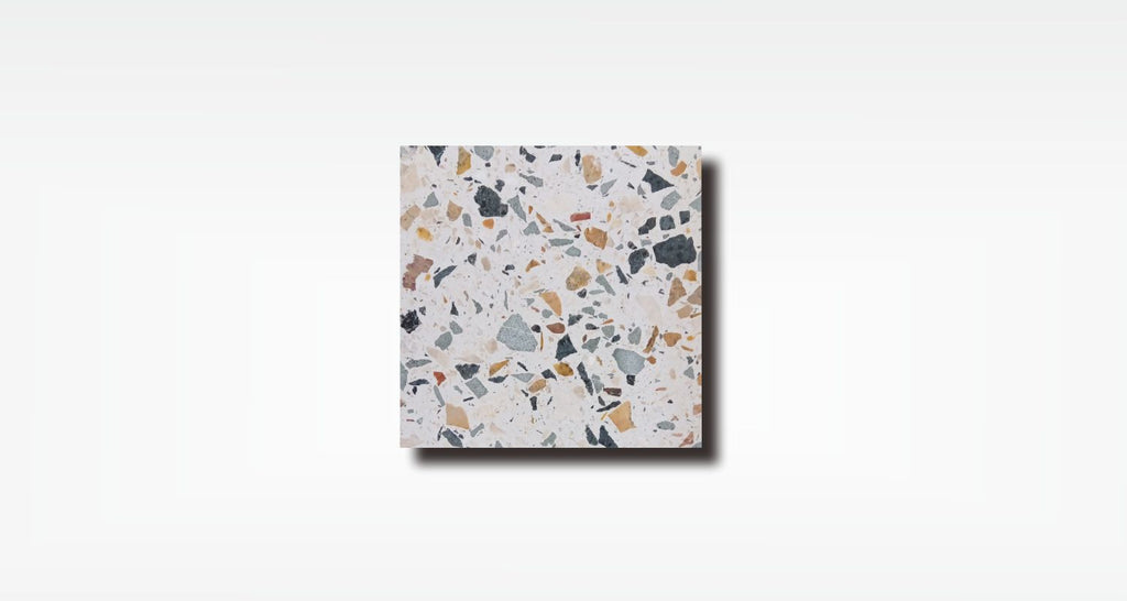Terramix Terrazzo Cast In Situ - White Pop