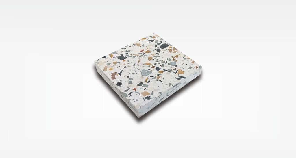 Terramix Terrazzo Cast In Situ - White Pop