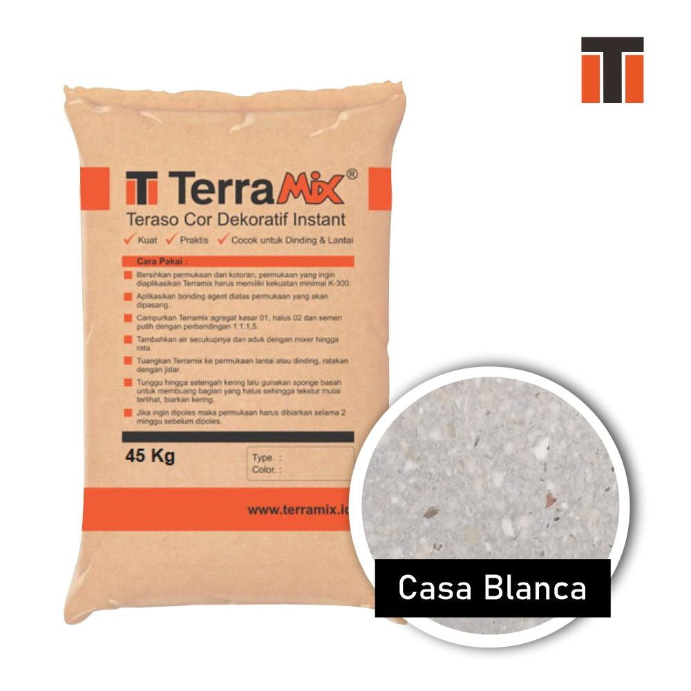 Terramix Terrazzo Cast In Situ - Casa Blanca 